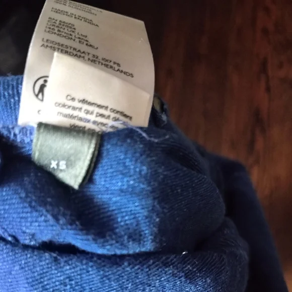 NWT Anthropologie Pilcro Wide-leg Zipfront Overalls In Size XS (Runs Large) - Picture 9 of 9